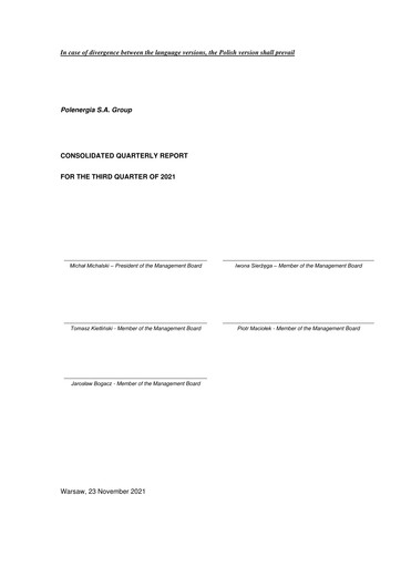 Thumbnail Polenergia Quarterly Report 2021-q3