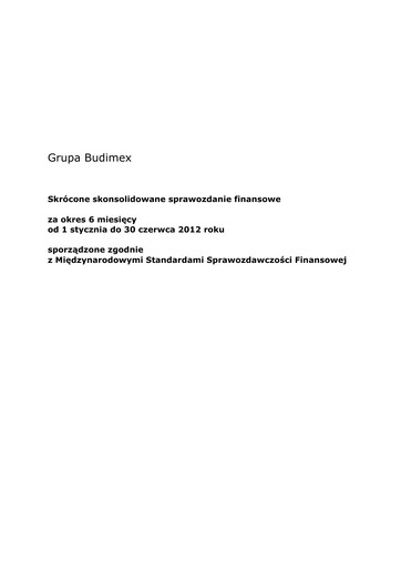 Thumbnail Budimex Half-year Report 2012-h1