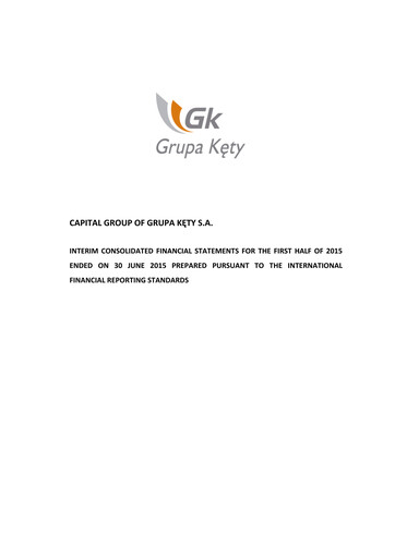 Thumbnail Grupa Kety Half-year Report 2015-h1
