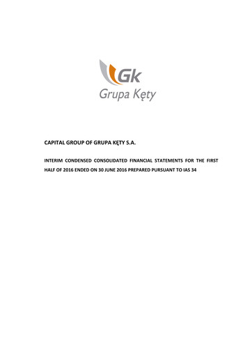 Thumbnail Grupa Kety Half-year Report 2016-h1
