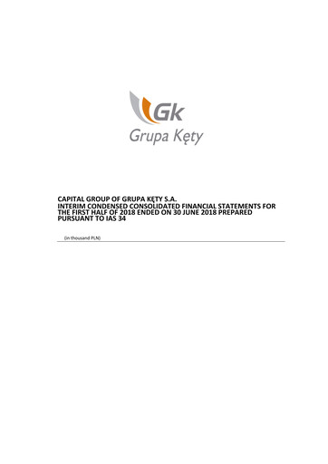 Thumbnail Grupa Kety Half-year Report 2018-h1