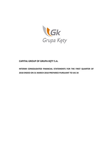 Thumbnail Grupa Kety Quarterly Report 2018-q1