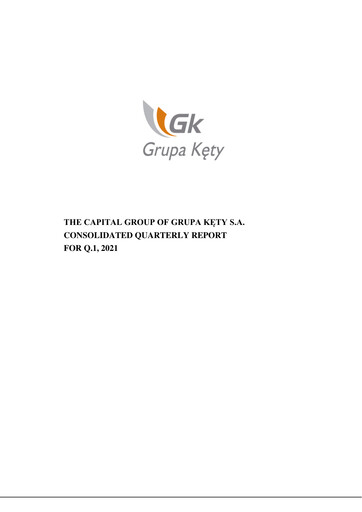 Thumbnail Grupa Kety Quarterly Report 2021-q1