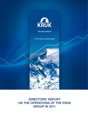 Thumbnail KRUK Spólka Akcyjna Annual Report 2011