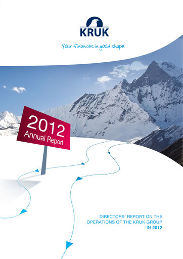 Thumbnail KRUK Spólka Akcyjna Annual Report 2012