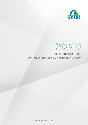 Thumbnail KRUK Spólka Akcyjna Annual Report 2020