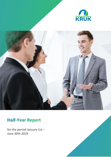 Thumbnail KRUK Spólka Akcyjna Half-year Report 2019-h1