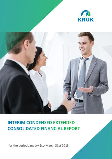 Thumbnail KRUK Spólka Akcyjna Quarterly Report 2018-q1