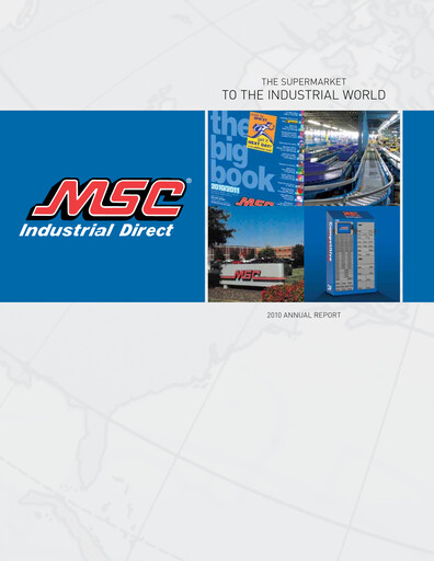 Thumbnail MSC Industrial Direct Annual Report 2010