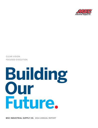 Thumbnail MSC Industrial Direct Annual Report 2014