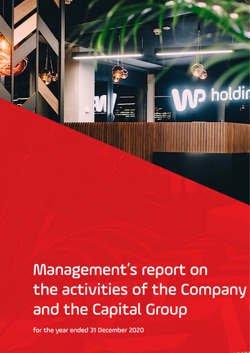 Miniature Wirtualna Polska (WP Holding) Rapport financier 2020