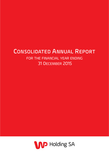 Miniature Wirtualna Polska (WP Holding) Bilan financier 2015