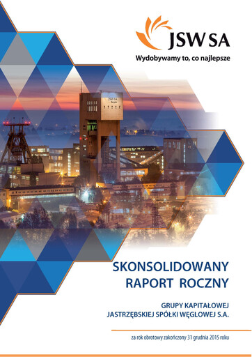 Thumbnail Jastrzebska Spólka Weglowa Annual Report 2015