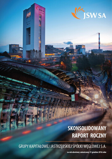 Thumbnail Jastrzebska Spólka Weglowa Annual Report 2016