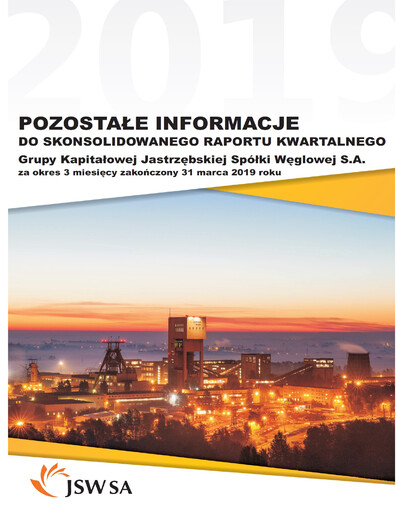 Thumbnail Jastrzebska Spólka Weglowa Quarterly Report 2019-q1