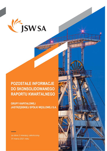 Thumbnail Jastrzebska Spólka Weglowa Quarterly Report 2021-q1