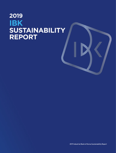 Thumbnail Industrial Bank of Korea (IBK) Sustainability Report 2019