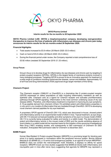 Thumbnail OKYO Pharma Half-year Report 2020-h1