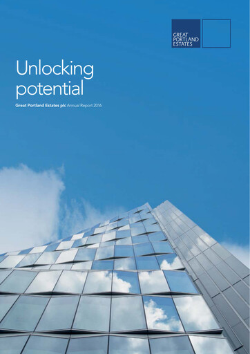 Thumbnail Great Portland Estates Annual Report 2016