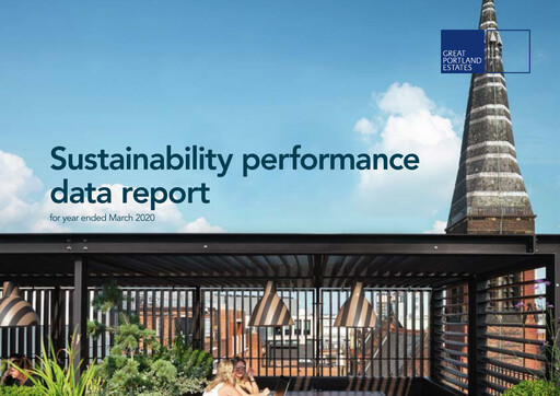 Vorschaubild Great Portland Estates Nachhaltigkeitsbericht 2020