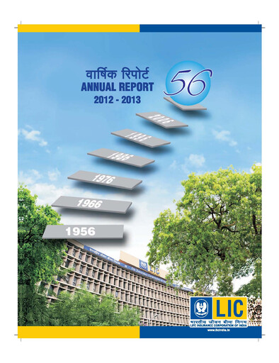 Vorschaubild Life Insurance Corporation of India (LIC) Jahresbericht 2012-2013
