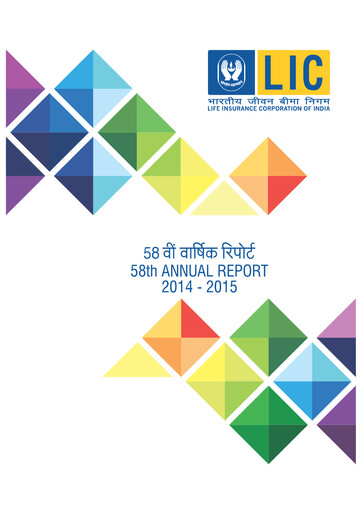 Thumbnail Life Insurance Corporation of India (LIC) Annual Report 2014-2015
