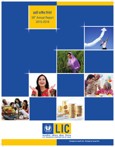 Vorschaubild Life Insurance Corporation of India (LIC) Jahresbericht 2015-2016