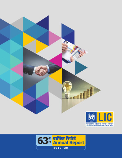 Vorschaubild Life Insurance Corporation of India (LIC) Jahresbericht 2019-2020