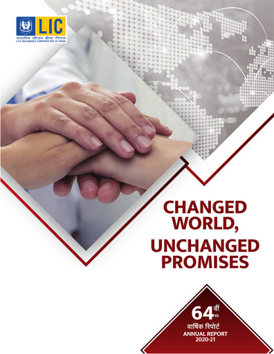 Vorschaubild Life Insurance Corporation of India (LIC) Jahresbericht 2020-2021