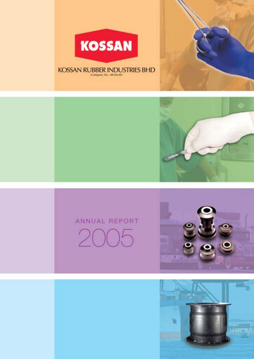 Thumbnail Kossan Rubber Industries Annual Report 2005