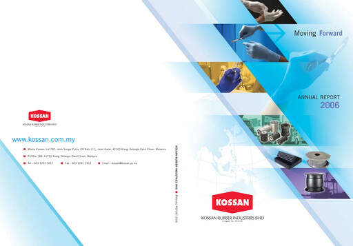 Thumbnail Kossan Rubber Industries Annual Report 2006