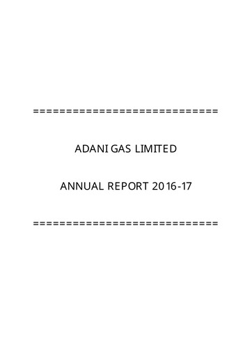 Thumbnail Adani Total Gas Annual Report 2016-2017