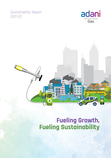 Vorschaubild Adani Total Gas Nachhaltigkeitsbericht 2021-2022