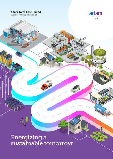 Vorschaubild Adani Total Gas Nachhaltigkeitsbericht 2022-2023