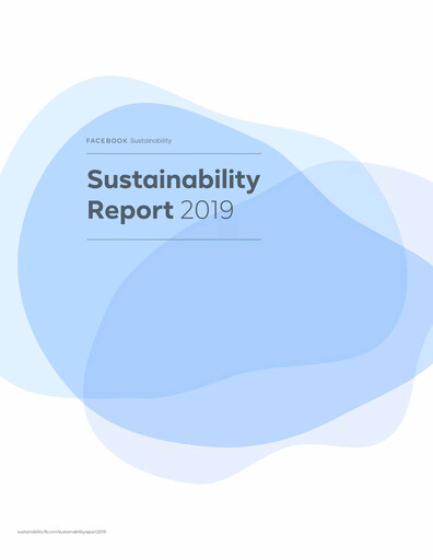 Thumbnail Meta Platforms (Facebook) Sustainability Report 2019