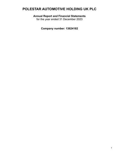 Thumbnail Polestar Annual Report 2023