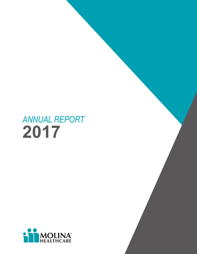 Thumbnail Molina Healthcare
 Annual Report 2017