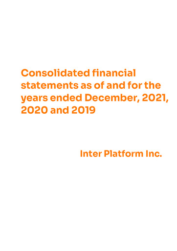Thumbnail Inter & Co Financial Statement 2021