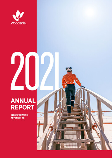 Thumbnail Woodside Energy Annual Report 2021