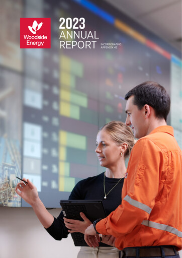 Thumbnail Woodside Energy Annual Report 2023
