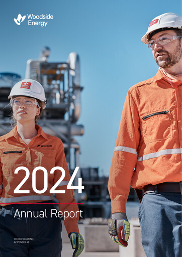 Thumbnail Woodside Energy Annual Report 2024