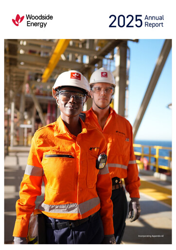 Thumbnail Woodside Energy Annual Report 2025