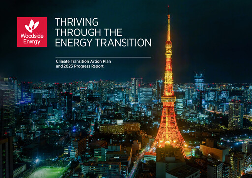 Thumbnail Woodside Energy ESG Report 2023