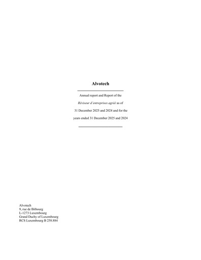 Thumbnail Alvotech Financial Statement 2025