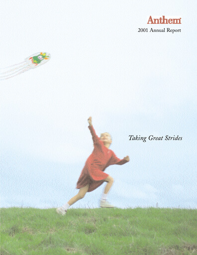 Thumbnail Elevance Health Annual Report 2001