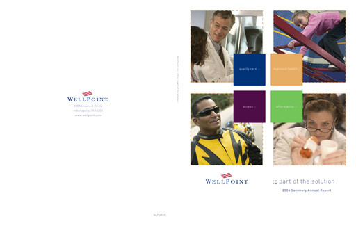 Thumbnail Elevance Health Annual Report 2004