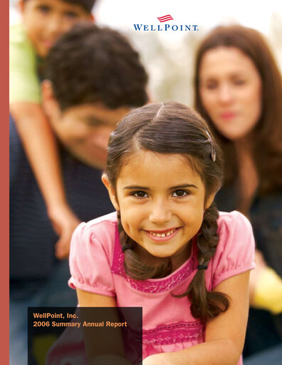 Thumbnail Elevance Health Annual Report 2006