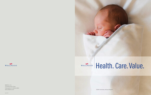 Thumbnail Elevance Health Annual Report 2008