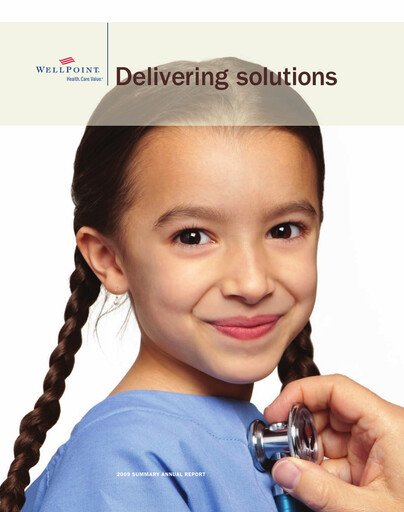 Thumbnail Elevance Health Annual Report 2009