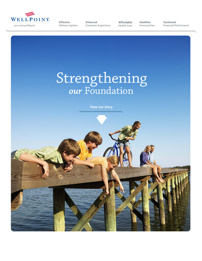 Thumbnail Elevance Health Annual Report 2012